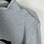 Vintage Disney Christmas Women's Mickey Mouse Mock Neck Gray Sweatshirt Large Photo 3