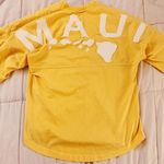 Long Sleeve Maui Hawaii Shirt Yellow Size XS Photo 0