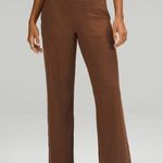 Lululemon New Wide Leg Alligns in Roasted Brown Photo 0