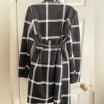 Solitaire  charcoal Gray and White Checkered Jacket Photo 1