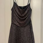 Windsor Sparkly  Dress Black Mini Photo 3