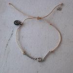 Pura Vida Earth Tones and Silver Bracelet Trio Brown Photo 2