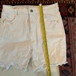 SheIn White jean shorts Photo 3