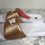 Nike Victori One Comfort Women's Sandal Slides Rose Gold White Size 9 SKU#24509 Photo 4