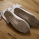 Chiara Ferragni Wink Eye Glitter Chic Feminine Streetwear Trendy Sneakers Size 6 Gray Photo 1