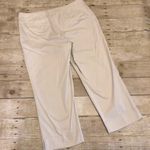 Talbots Ivory Sailor Cropped Stretch Pants 12 C11 Photo 1