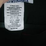 Jessica Howard  14P Sexy Skirt Suit Black Red Accent Lace Petite Photo 8