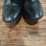 Vince Leather Black Michela Wedge Ankle Boots 6.5 Photo 2