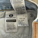 Levi's Levi’s Wedgie Straight Jeans Women’s 27 Light Wash Distressed Ripped Knees Photo 5