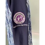 Peter Millar  Women's Navy Hannah Strata Print Quarter Zip M LOGO $120 Photo 3