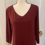 One Clothing  | long sleeve open back maroon dress size medium Photo 2