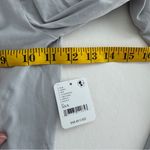 Free People  Low Back Seamless Long Sleeve Grey Lunar Rock Size X-Small/Small NWT Photo 4