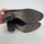 Paul Green  Malibu Sliced Zip Bootie Black Nubuck Leather Ankle Sz 10 EU40.5 Photo 7