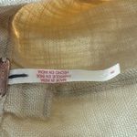 Free People  Can't Blame Me Linen Mini Skirt - Bleached Sand Retail $68 NWOT Photo 4