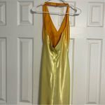 Dave and Johnny  Orange & Yellow Ombre Halter Maxi Dress Photo 2