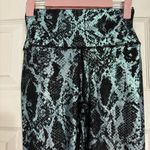 Carbon 38  Metallic Snake High Rise Leggings Photo 4