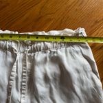 Banana Republic  Rayon Paper bag‎ Jogger Pants Ivory Women’s Size M Medium Photo 5