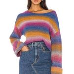 Wildfox Maverick Sweater Multicolor Size Medium NWT Photo 0