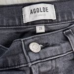 AGOLDE  Riley High Rise Straight Crop Jeans in Progress Photo 3