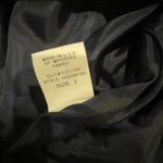 David Meister  Blue Textured Midi Dress Size 2 Side Pockets Belt Made in USA Photo 6