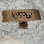 Kasper  Embroidered Beaded Jacquard Jacket Blazer Size 6P Photo 6