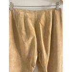 Yvonne Marie Suede Pants Size 4 Sand Beige Genuine Leather Western Slim Straight Tan Photo 7