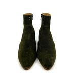Soludos  Lola Green Suede Perforated Bootie Women's 8 US Photo 3