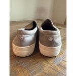 Steve Madden  Women's Size 9.5 Shoes Gray White Suede Slip On Comfort Sneakers Photo 3