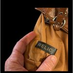 Relic Brown Vegan Leather Shoulder Bag New Without Tags. Many Compartments Photo 10