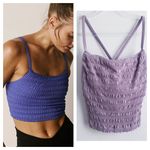 Free People  Femme Ruched Tank Top Photo 1