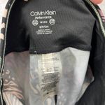 Calvin Klein Performance Wicking Animal Print Leggings Size S 7/8 Black Multi Photo 3