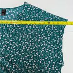 EMERY ROSE Elegant Teal Floral Midi Summer Dress size 4XL Green Photo 4