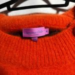 Christiane Celle Calypso Orange Angora Nylon 3/4 Sleeve Sweater Womens M Bright Size undefined Photo 3