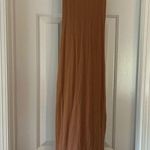 Toby Heart Ginger Chic Tan Sleeveless Maxi Dress Photo 1
