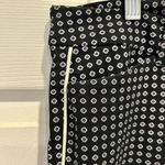 Old Navy The Diva Ankle Pants Women 14 Slim Skinny Stretch Black Maroon White Photo 2