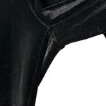 Betabrand Black Velvet Yoga Dress Pants Women’s Size Medium Straight Leg Pull On Photo 7