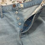 Madewell  Relaxed frayed Denim cotton Shorts button fly Cedarcroft Wash Size 32 Photo 11