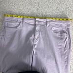 Pilcro and the Letterpress Pilcro Slim Fit Boyfriend Ankle Crop Denim Jeans Lilac Purple Women’s Size 32 Photo 9