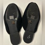 INC  Women's black Faux-Shearling Mules size 9 Photo 4
