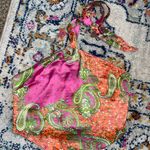 Silk Halter Top Size M Photo 3