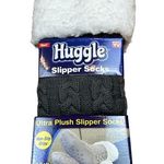 Huggle Slipper Socks Gray Cable Knit NEW Photo 0