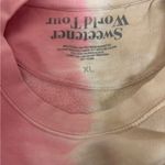 Official Ariana Grande Sweetener World Tour Pink and Tan Tie Photo 2