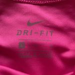 Nike  Dri-Fit Pink Stripe Pullover Tank Top Sports Bra Size Large EUC #7554 Photo 3