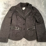 Armani Collezioni  quilted black jacket 2 Photo 0