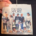 NWT Vintage Escada Sport Deadstock logo turtleneck top Blue Size M Photo 1