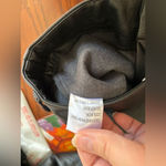 Princess Polly  faux leather black raw hem pants size 2 Photo 8