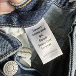 PacSun High Rise Straight Denim Jeans Women's Size 23 Blue Button-Fly Distressed Photo 7