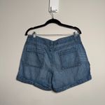 Classic Blue Granola Girl Denim Cargo Shorts Size 12/Large  Photo 2