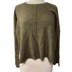 Madewell Women's Green Wool Blend Sweater Size S Photo 0