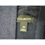 Talbots  Cardigan Womens XS Used Open Front Dark Blue Photo 6